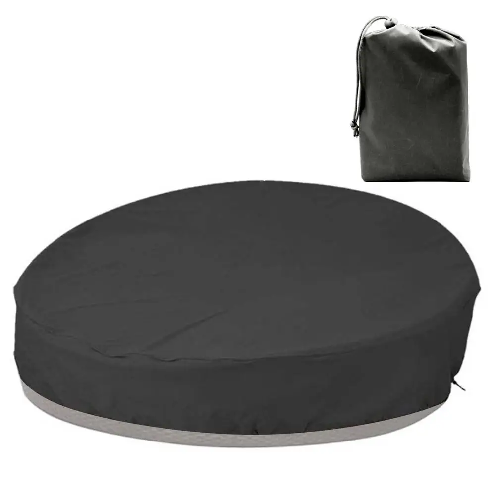 Outdoor Daybed Furniture - ผ้าคลุมเตียงกลางแจ้งกันน้ำ สำหรับโซฟาทรงกลม ป้องกันฝุ่น ฝน หิมะ สำหรับสวน
