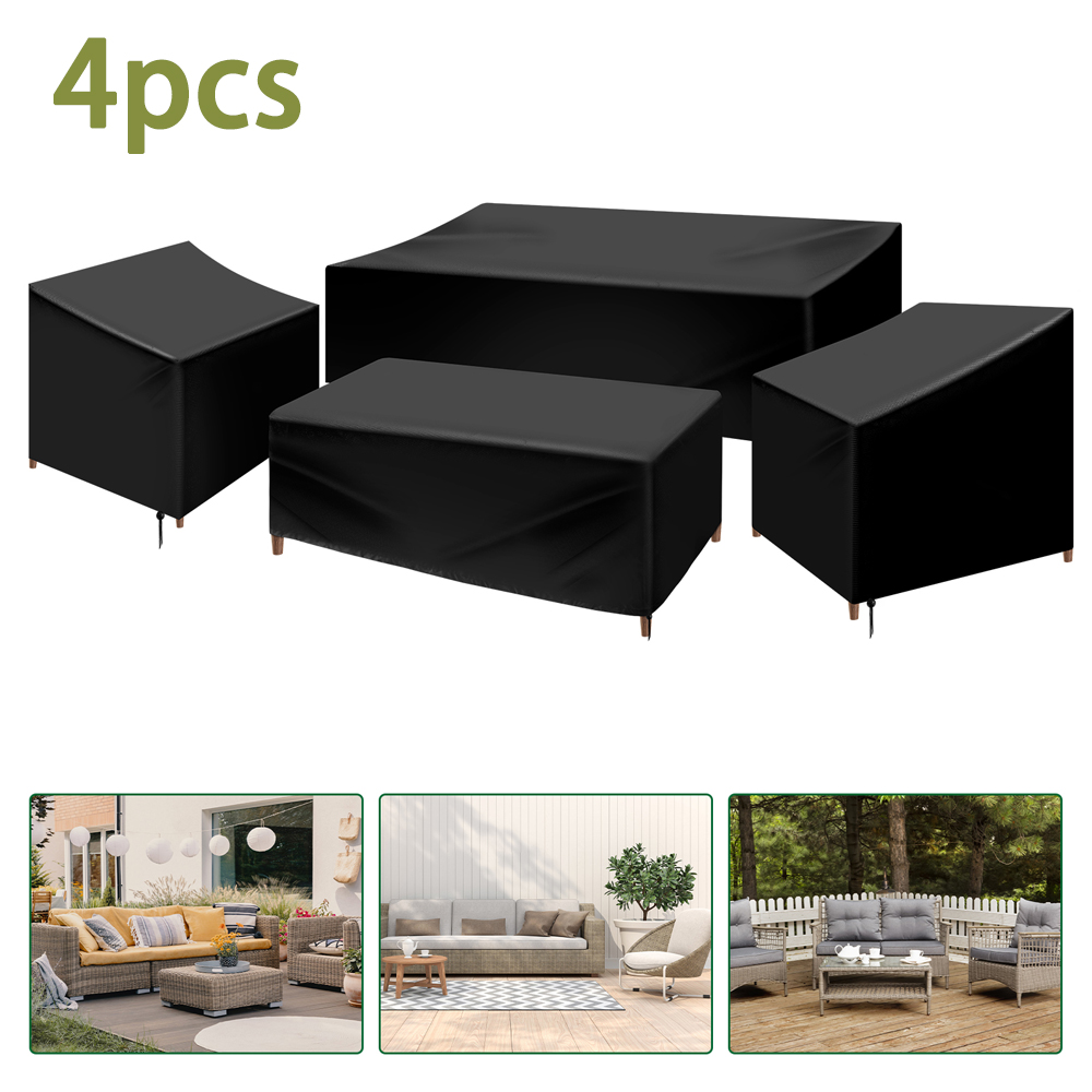 Outdoor Furniture Bali - 4 ชิ้น Patio เฟอร์นิเจอร์ชุด Heavy Duty