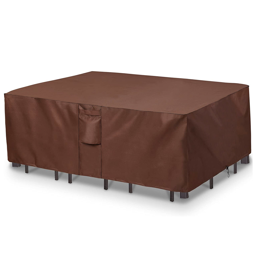สีน้ําตาล 420D HEAVY DUTY กันน - Outdoor Furniture Arhaus บทวิจารณ์และราคา