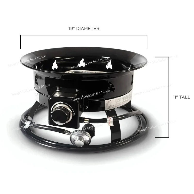 เตาไฟพกพาแบบใช้แก๊สโพรเพน 58,0 - Outdoor Furniture With Fire Pit บทวิจารณ์และราคา