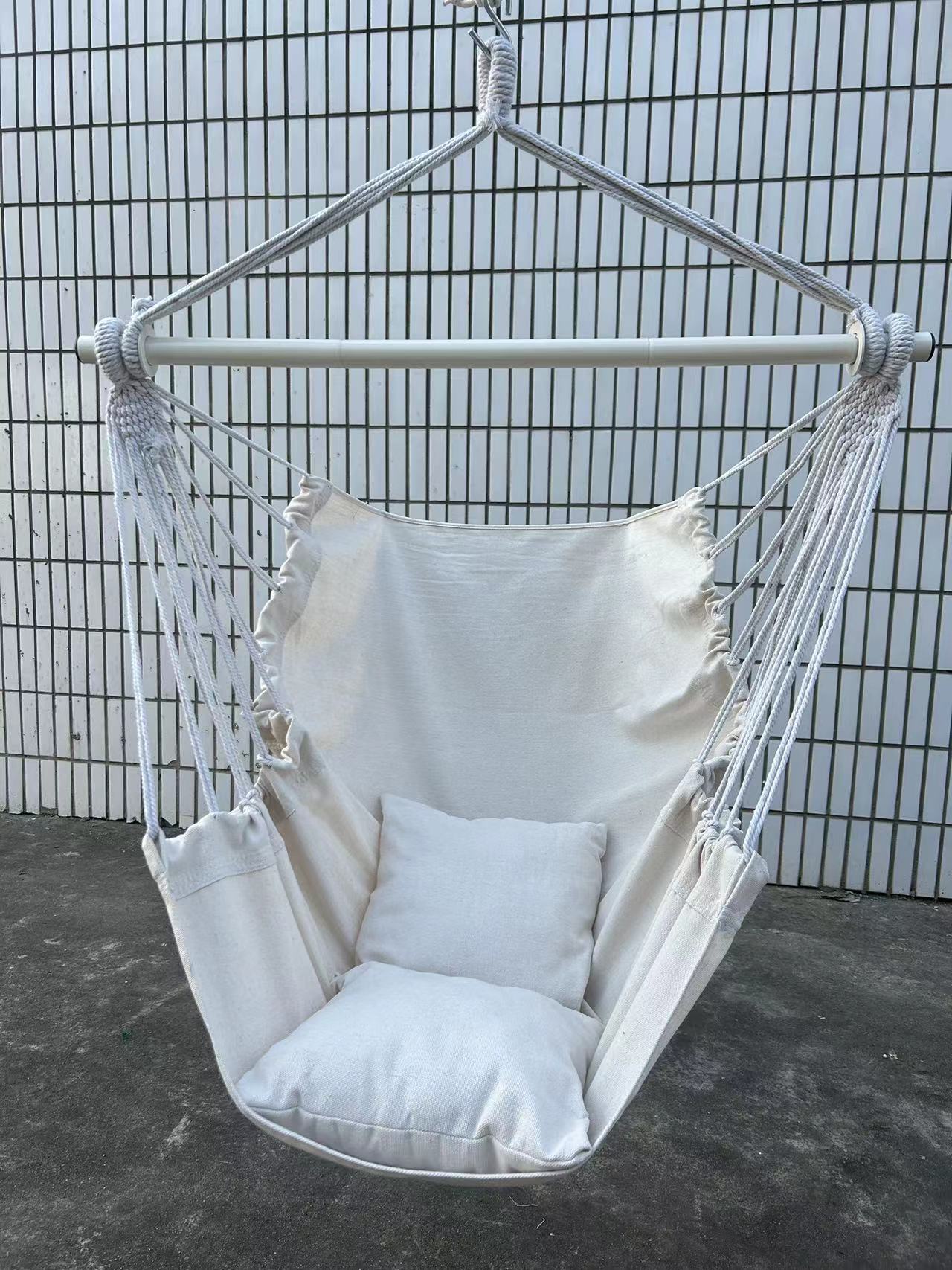 เก้าอี้เปลผ้าสำหรับพักผ่อน1ชิ้ - Outdoor Furniture For Cafe บทวิจารณ์และราคา