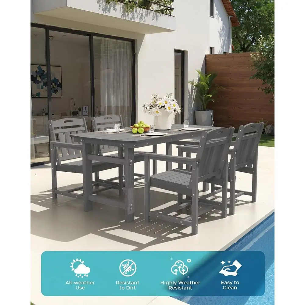 ชุดเก้าอี้รับประทานอาหารกลางแจ - Outdoor Furniture Dining Set บทวิจารณ์และราคา