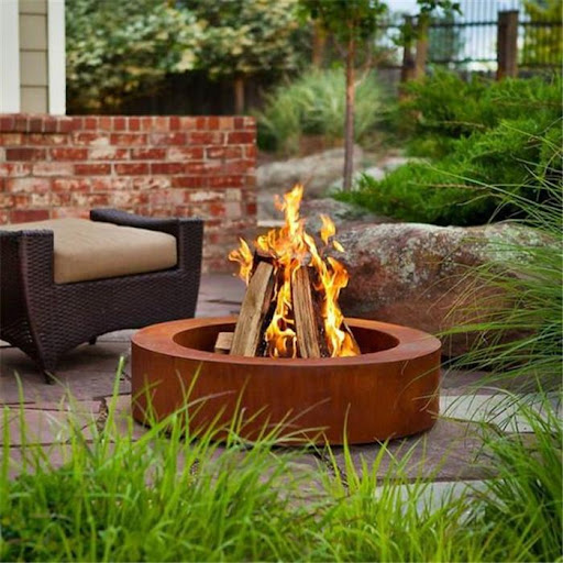 ชุดโซฟากลางแจ้งพร้อมโต๊ะเตาไฟ  - Outdoor Furniture With Fire Pit บทวิจารณ์และราคา