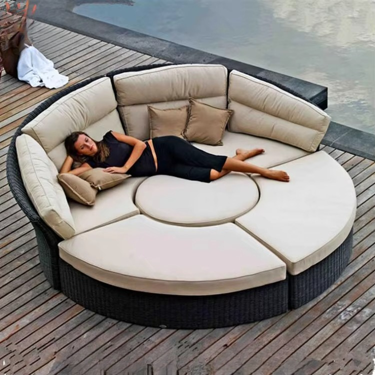 เฟอร์นิเจอร์สวนหรูหรา เตียงนอน - Outdoor Daybed Furniture บทวิจารณ์และราคา