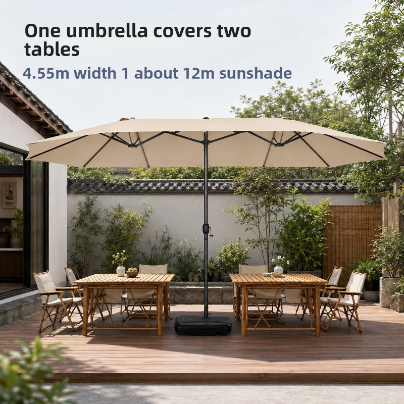 ร่มกันแดดกลางแจ้งขนาดใหญ่แบบสา - Outdoor Furniture With Umbrella บทวิจารณ์และราคา