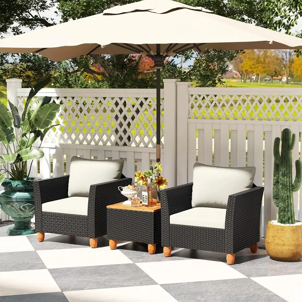 ชุดเฟอร์นิเจอร์กลางแจ้ง 3 ชิ้น - Outdoor Furniture Bali บทวิจารณ์และราคา
