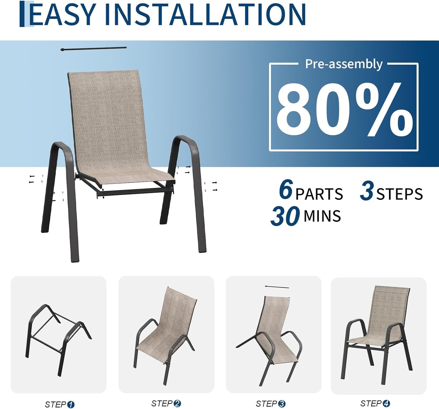 ชุดเก้าอี้รับประทานอาหารกลางแจ - Outdoor Furniture Dining Set บทวิจารณ์และราคา