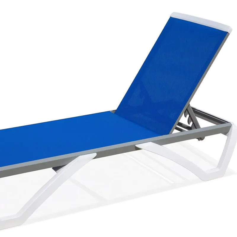 เก้าอี้พักผ่อนปรับระดับได้ อลู - Deck Chair Lounger บทวิจารณ์และราคา