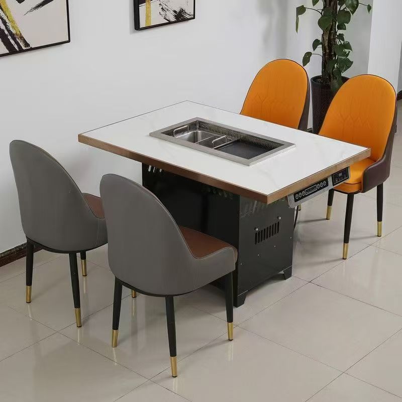 ชุดโต๊ะรับประทานอาหารหินอ่อนสไ - Outdoor Furniture Dining Set บทวิจารณ์และราคา