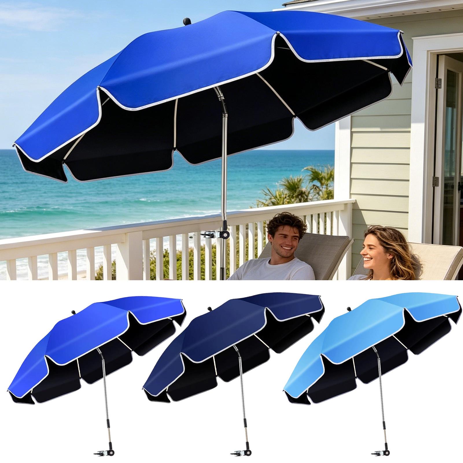 ร่มชายหาดกันน้ำพร้อมที่หนีบ หม - Outdoor Furniture With Umbrella บทวิจารณ์และราคา