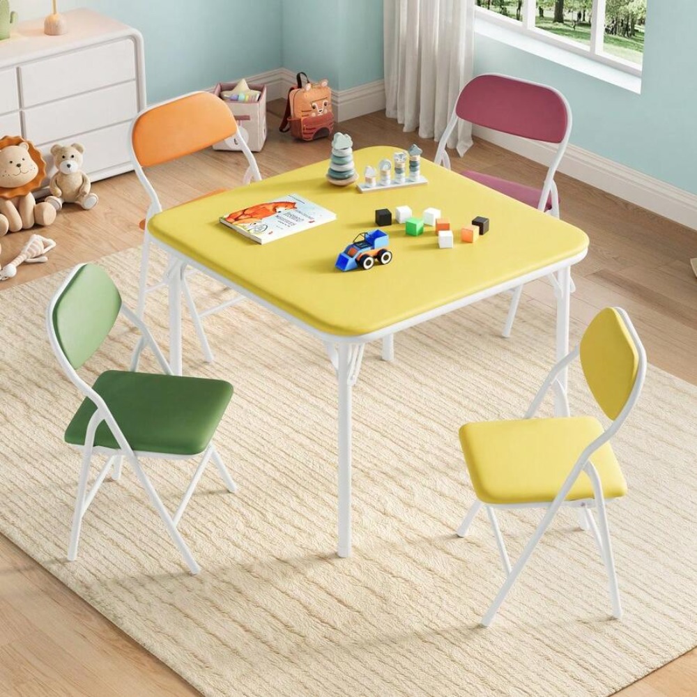 ชุดโต๊ะและเก้าอี้พับได้ทรงสี่เ - Outdoor Furniture Dining Set บทวิจารณ์และราคา