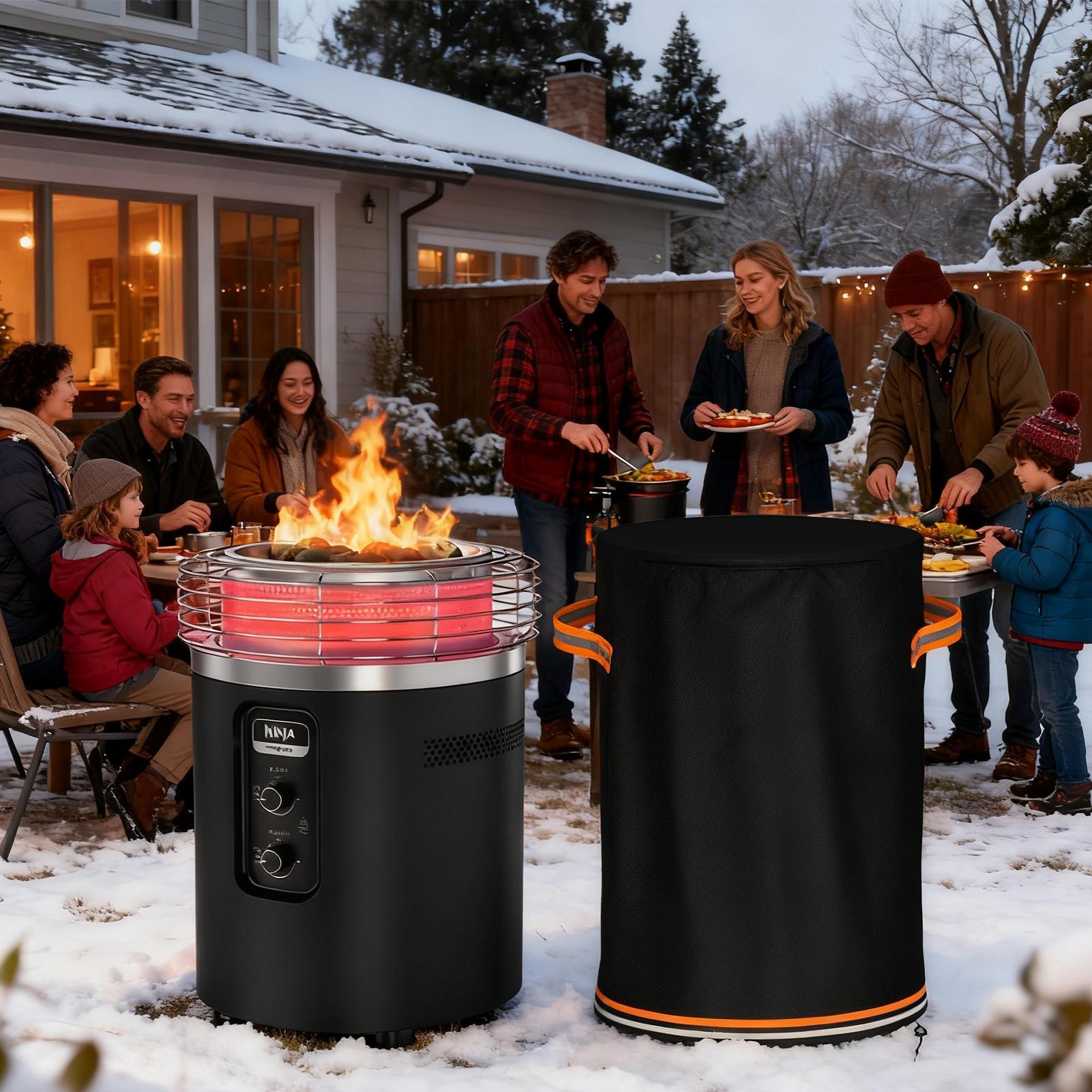 ฝาครอบเสาไฟกันน้ำสำหรับงานหนัก - Outdoor Furniture With Fire Pit บทวิจารณ์และราคา