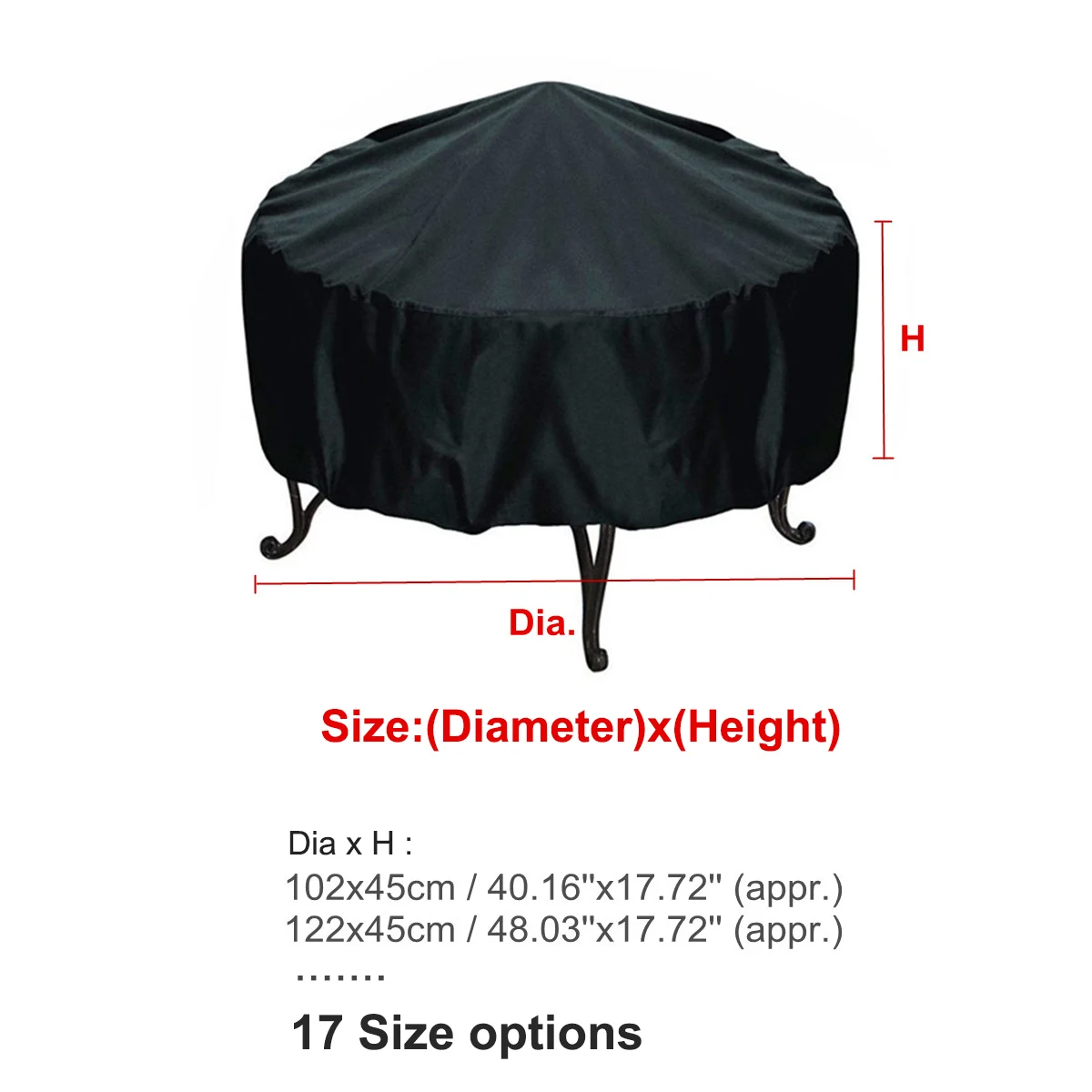 กันน้ํา Patio Fire Pit Cover ส - Outdoor Furniture With Fire Pit บทวิจารณ์และราคา