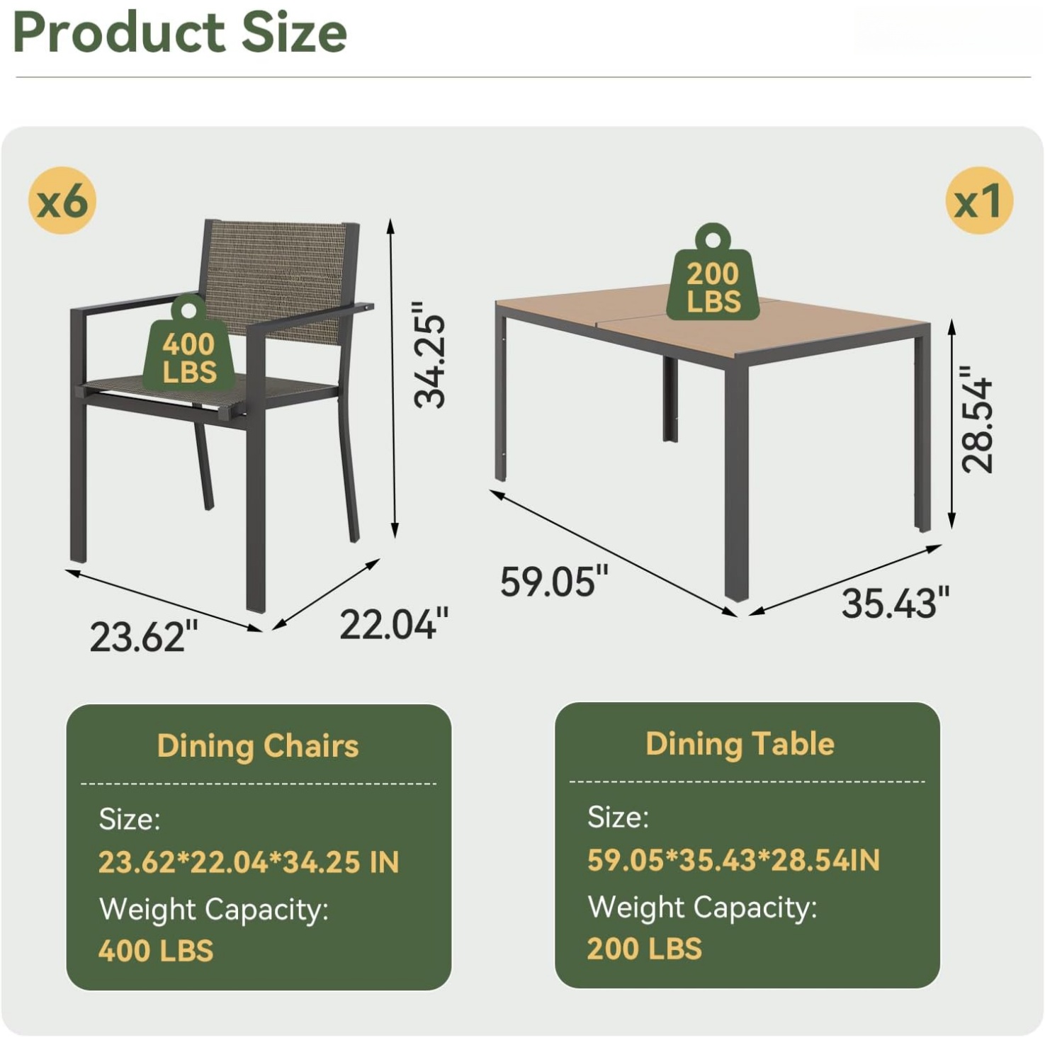 ชุดโต๊ะรับประทานอาหารกลางแจ้ง  - Outdoor Furniture Bali บทวิจารณ์และราคา